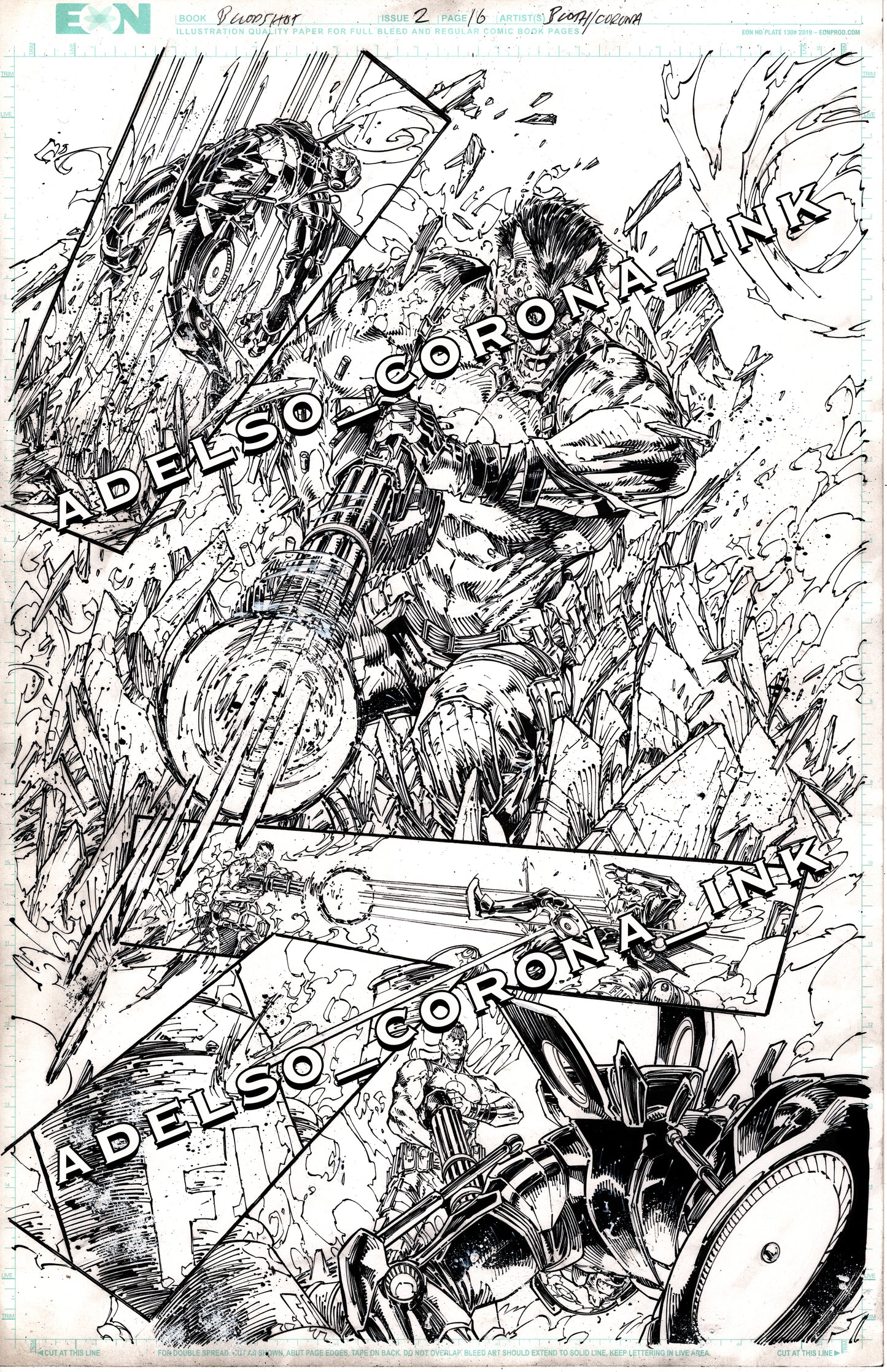 Bloodshot #2 Page16 Inks