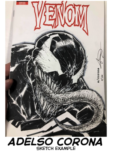 Youngblood Sketch Cover w/Bust Inked