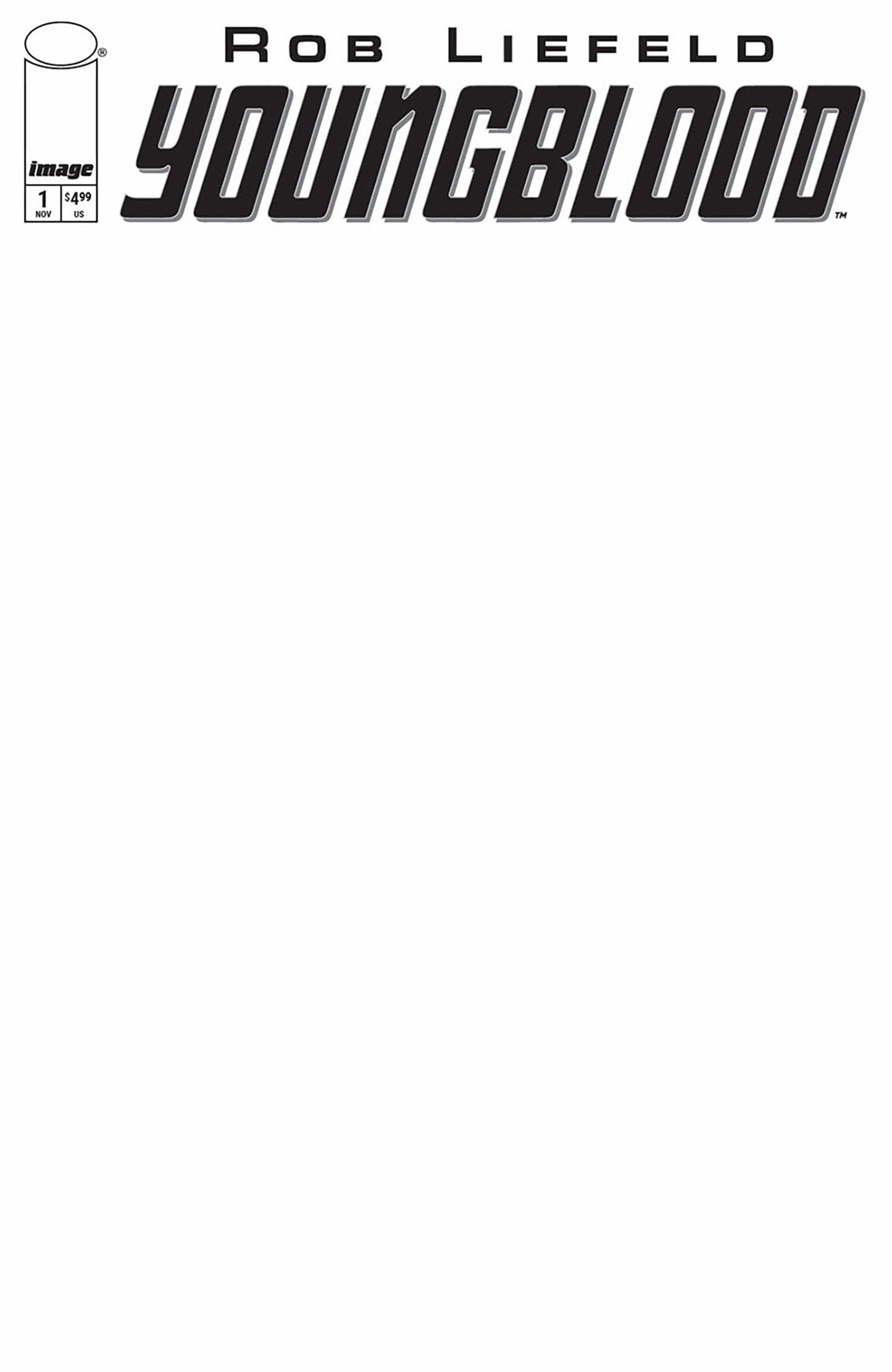 Youngblood Sketch Cover w/Bust Inked