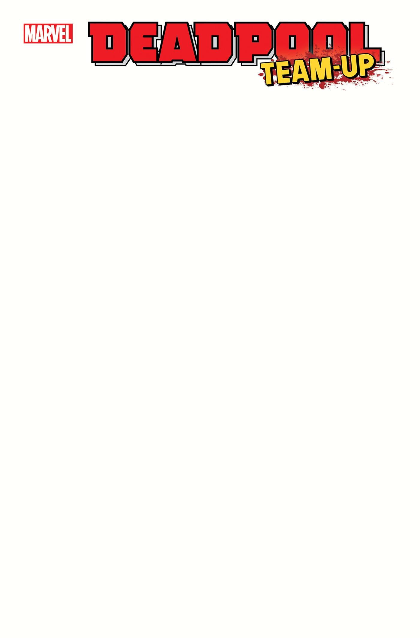 Deadpool Team-Up Sketch Cover w/Inked Sketch