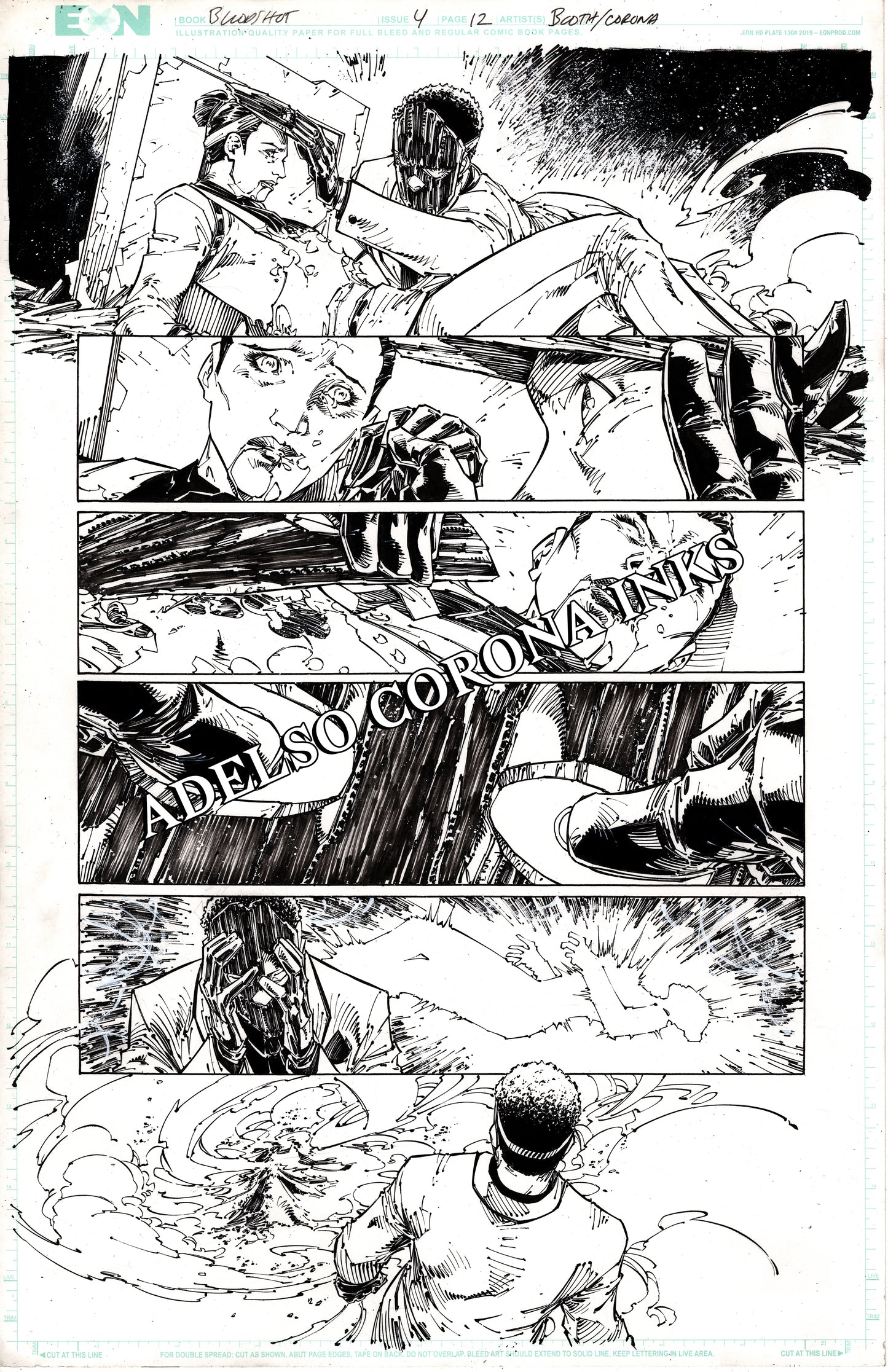 Bloodshot #4 Page12 Inks